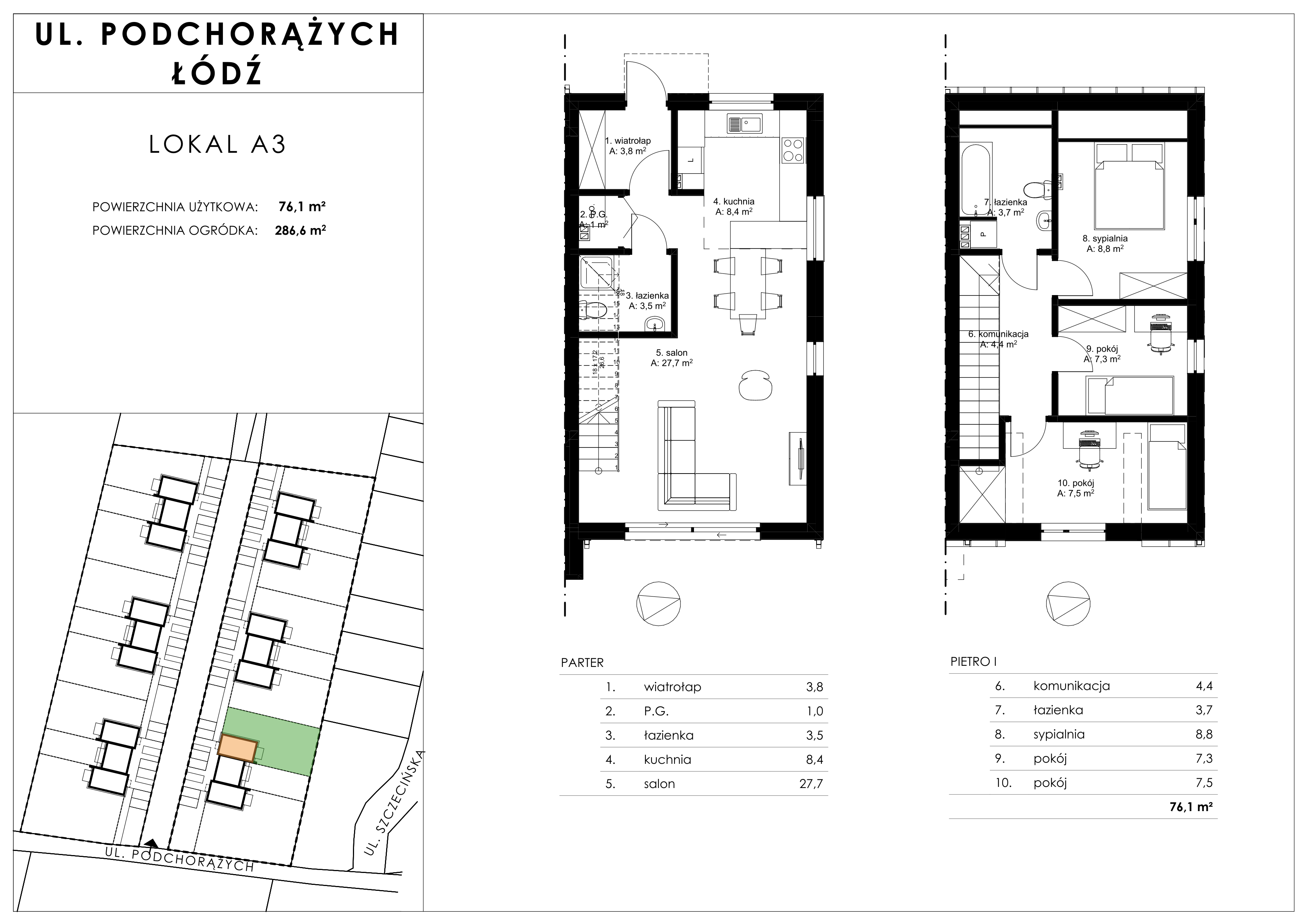 Mieszkanie A3 - Osiedle Podchorążych