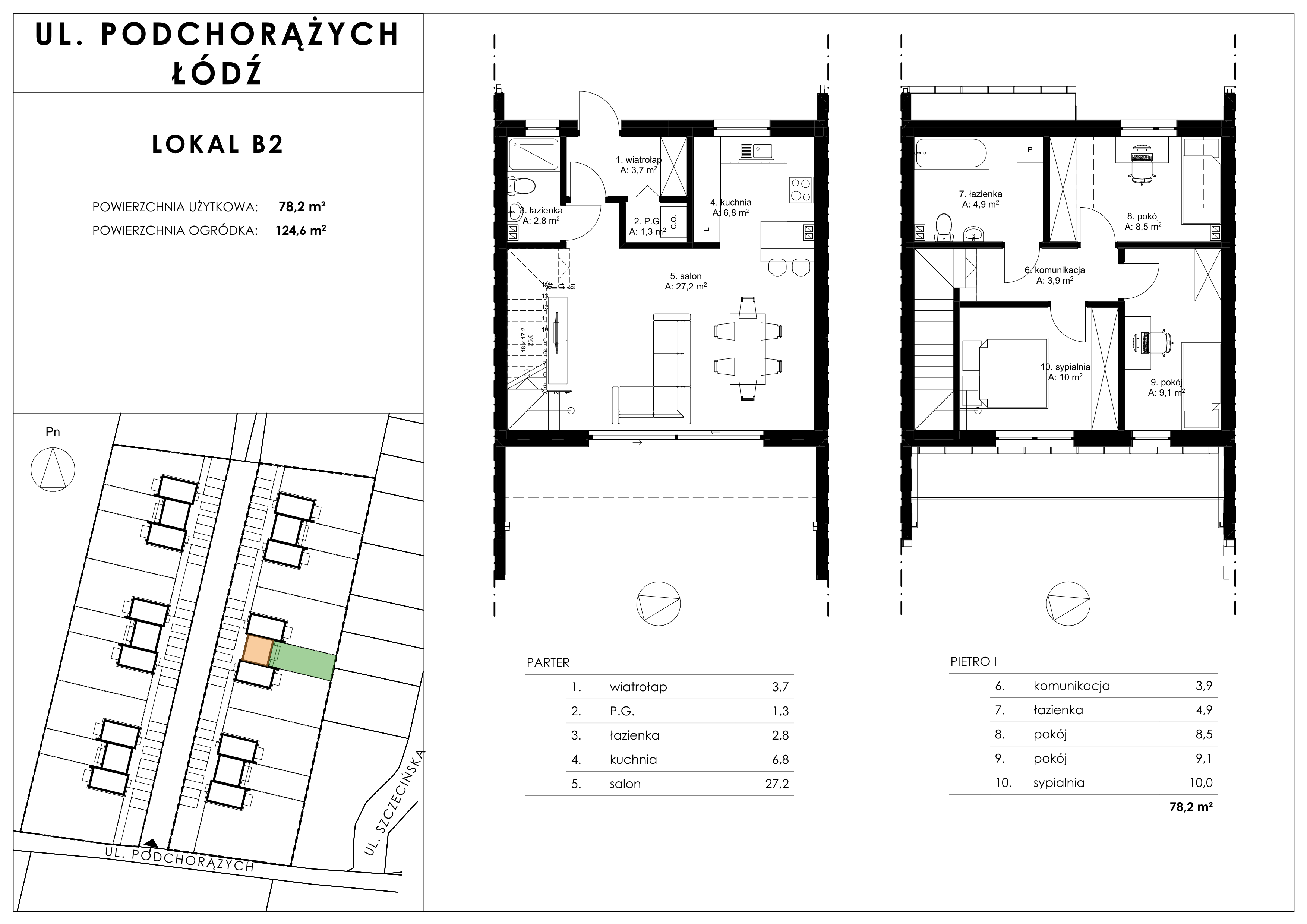 Mieszkanie B2 - Osiedle Podchorążych