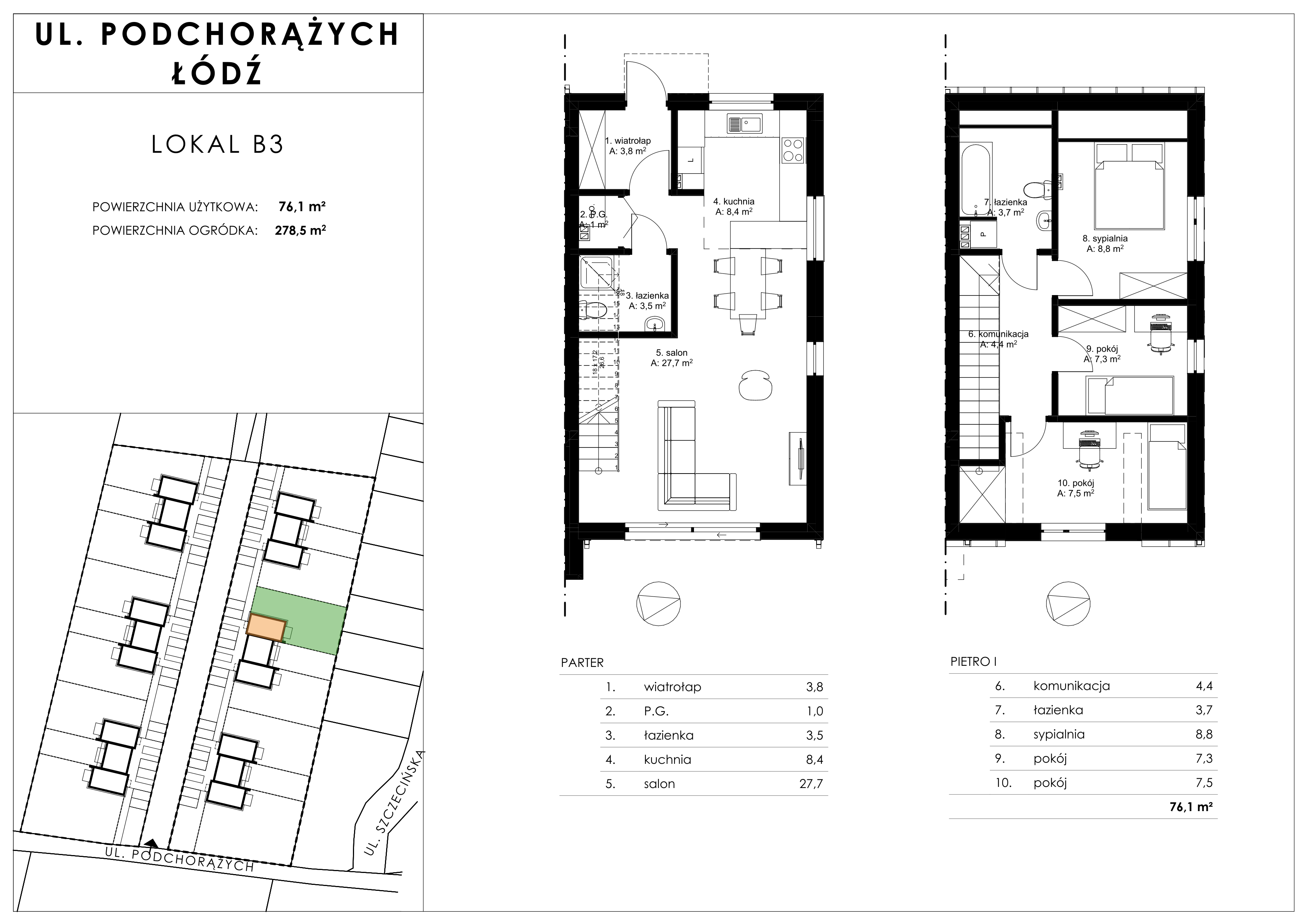 Mieszkanie B3 - Osiedle Podchorążych
