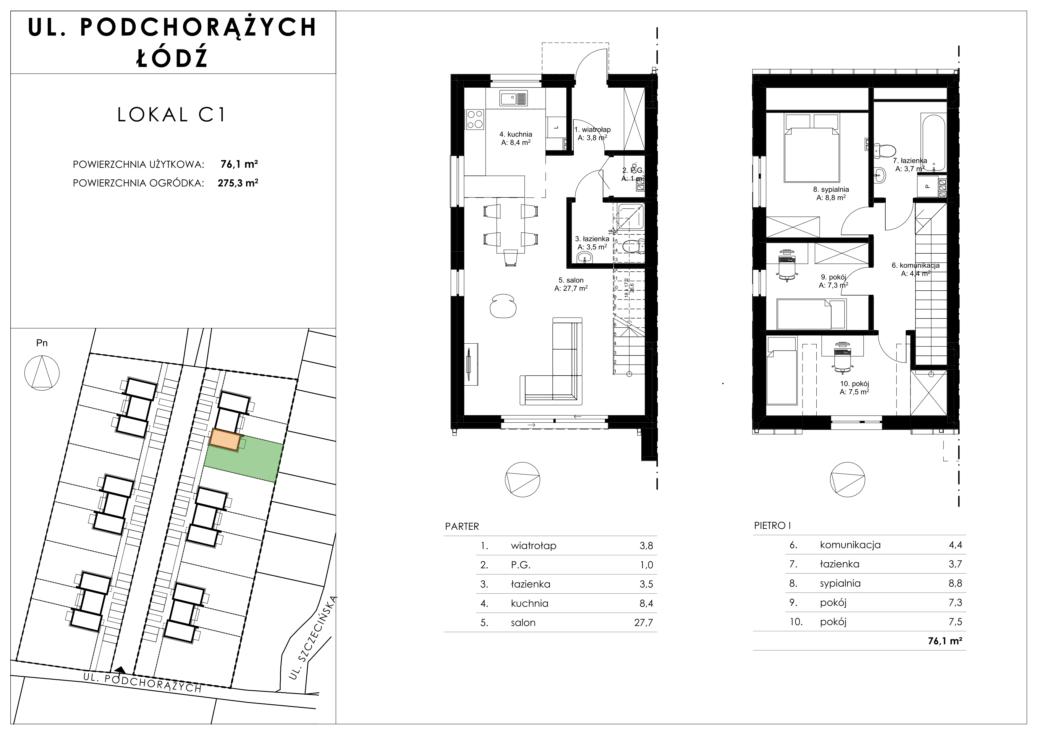 Mieszkanie C1 - Osiedle Podchorążych