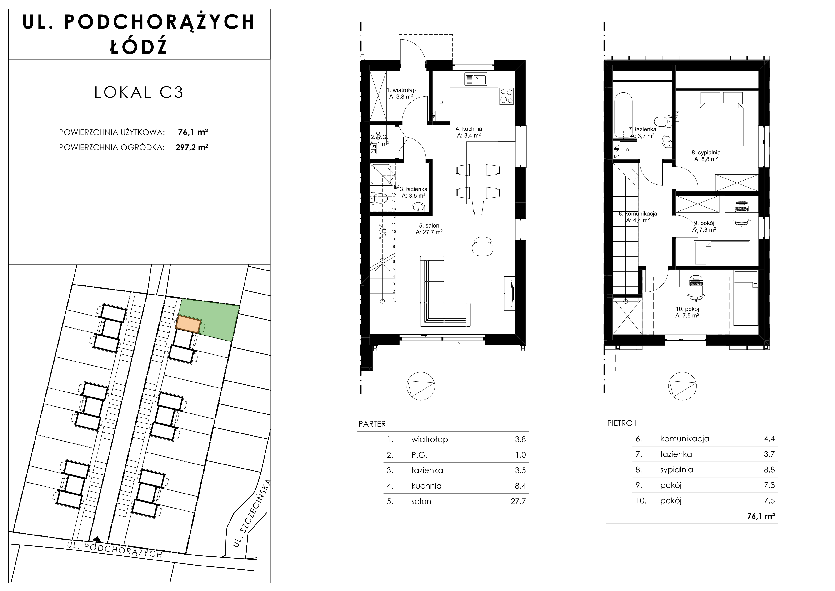 Mieszkanie C3 - Osiedle Podchorążych