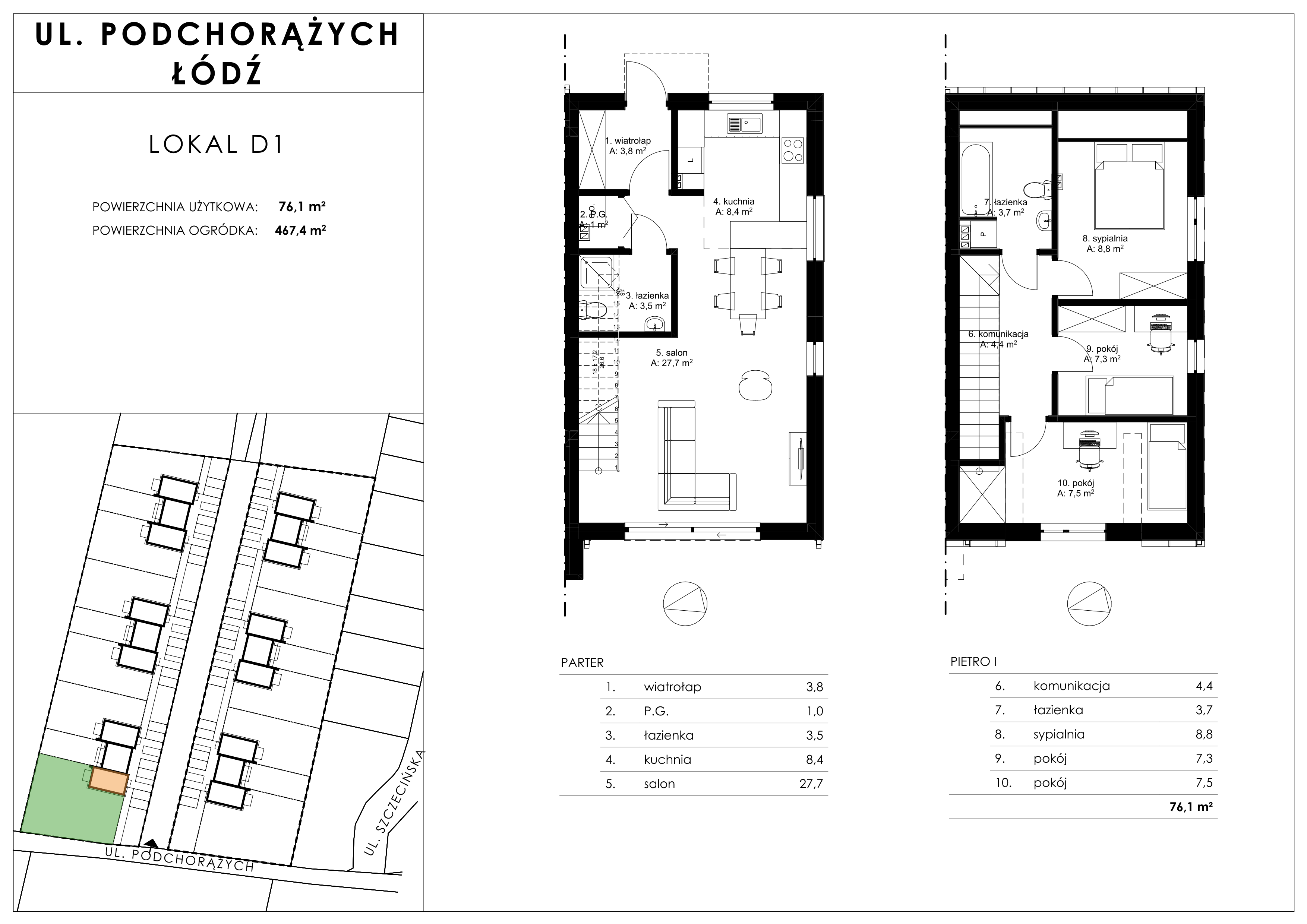 Mieszkanie D1 - Osiedle Podchorążych