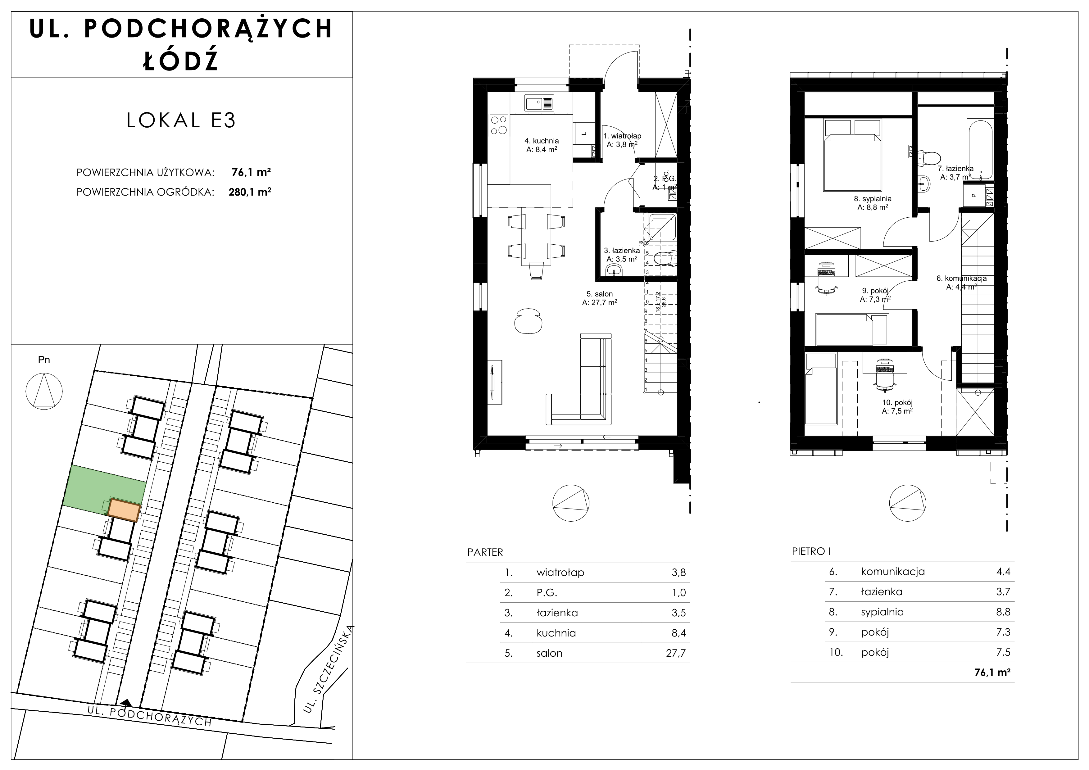 Mieszkanie E3 - Osiedle Podchorążych