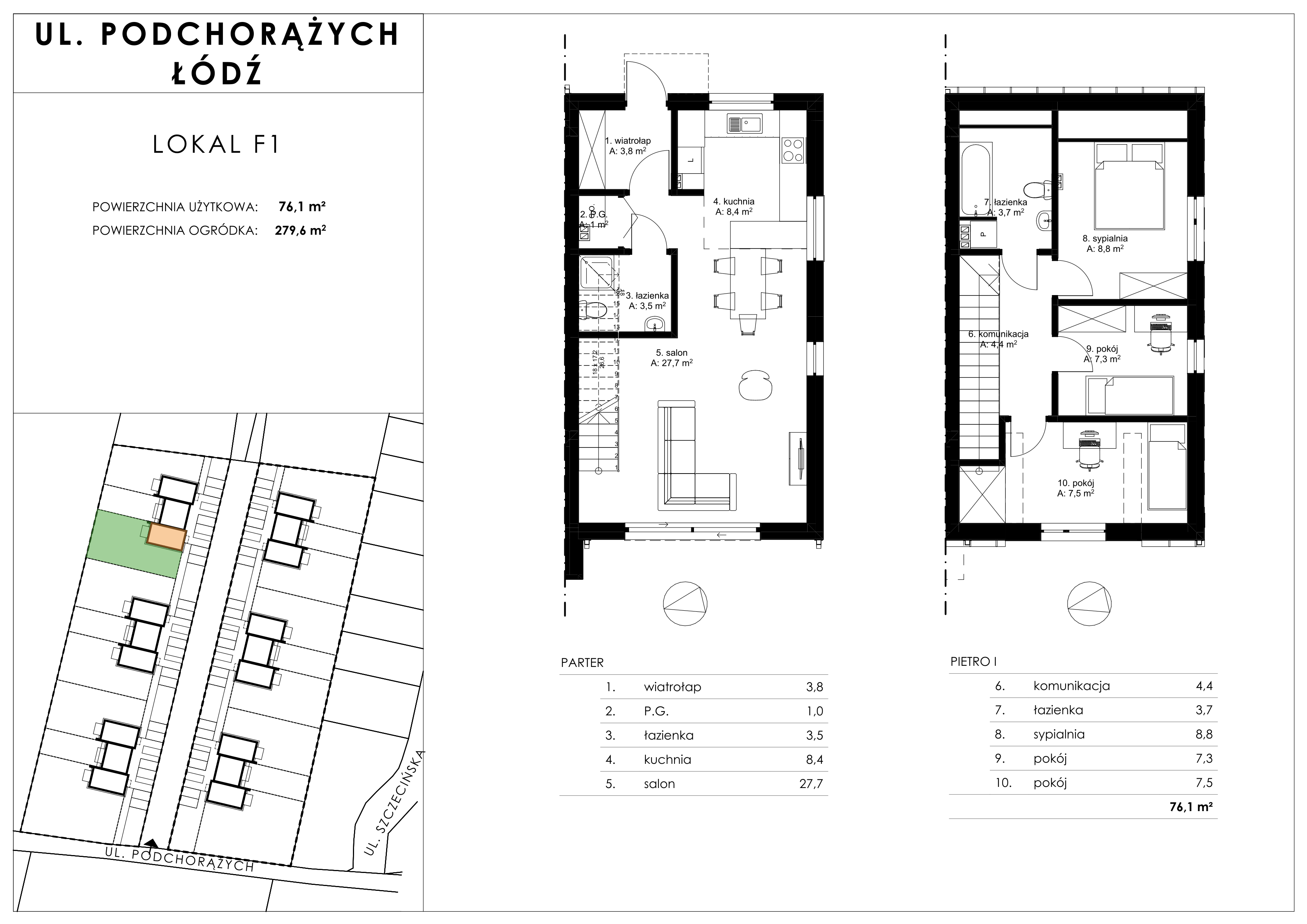 Mieszkanie F1 - Osiedle Podchorążych