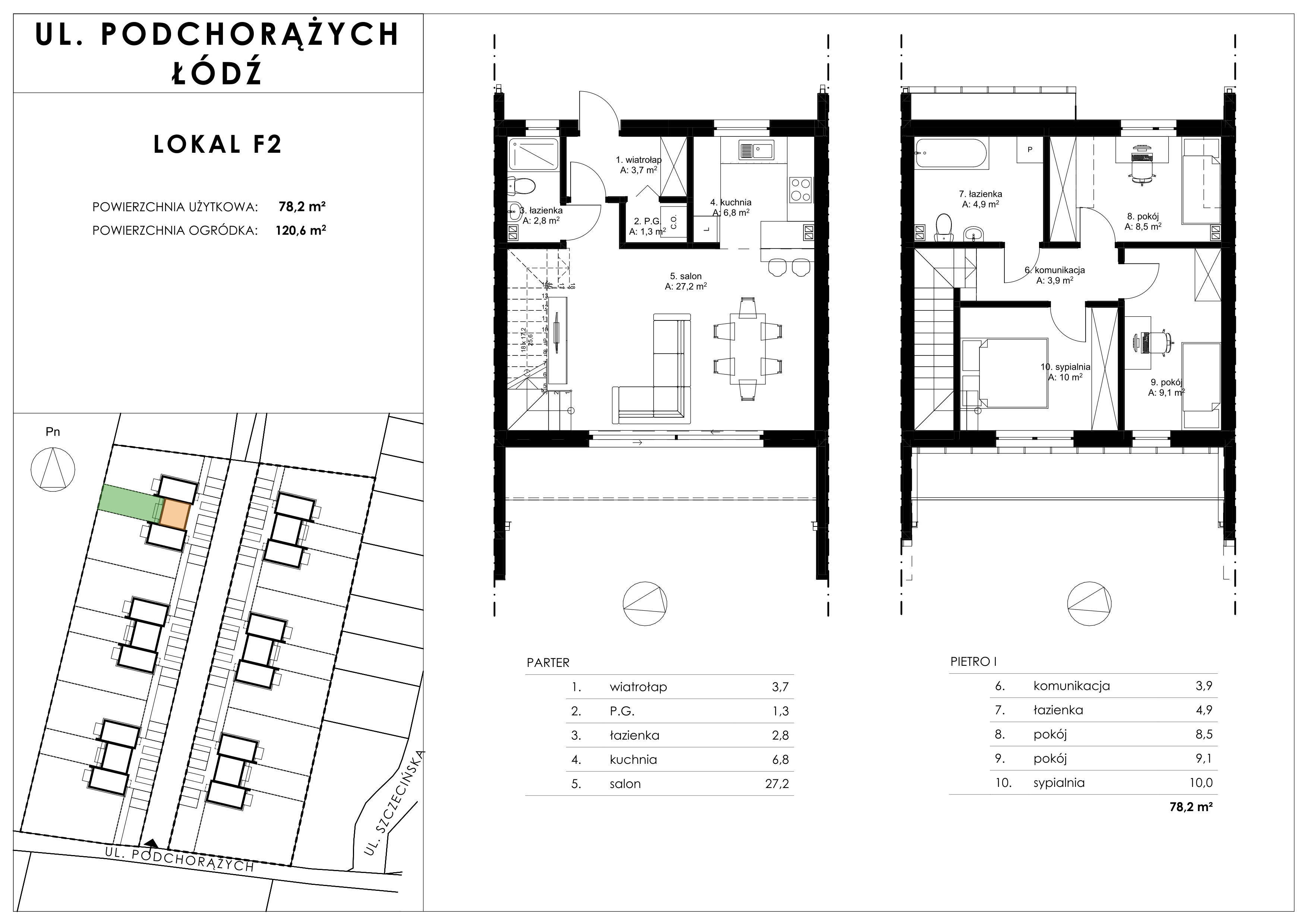 Mieszkanie F2 - Osiedle Podchorążych