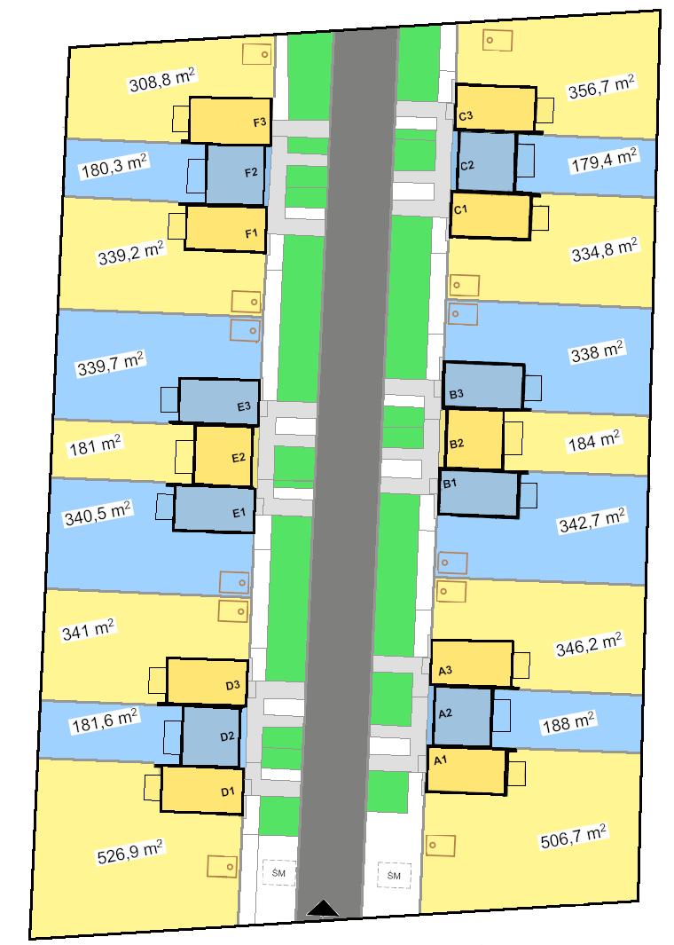 Mapa lokali - Osiedle Podchorążych